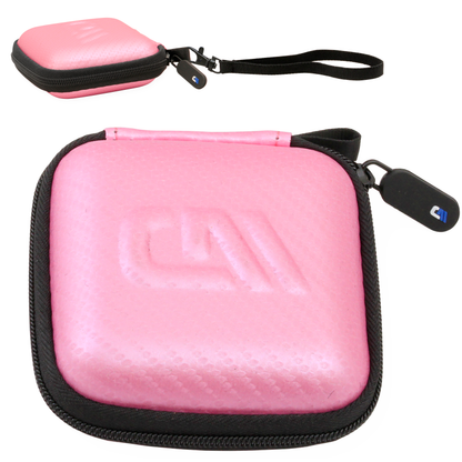3.5" Hard Shell EVA Travel Case with Wrist Strap - Fits Accessories up to 3" x 3" x 1.2"