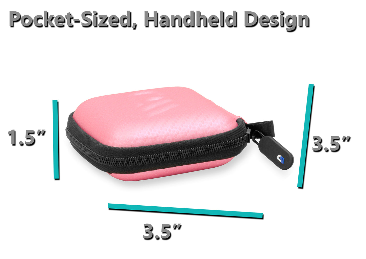 Carry Case for 2 Sphero Specdrum App Enabled Rings and USB Charging Cable, Includes Case Only