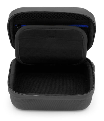 Travel Case Compatible with Beyblade Burst Battling Top Game Pieces and Accessories with Wrist Strap and Padded Divider Up to 4.75 Inches