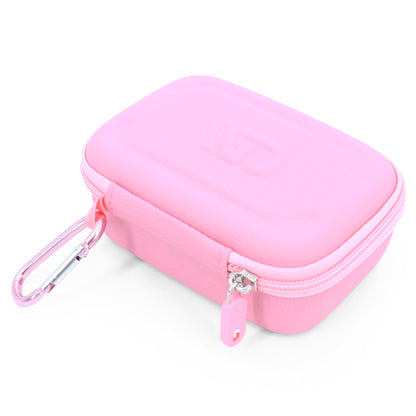 Travel Case Compatible with Beyblade Burst Battling Top Game Pieces and Accessories with Wrist Strap and Padded Divider Up to 4.75 Inches