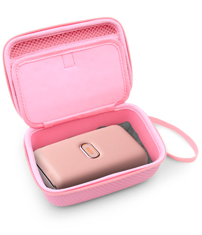 Travel Carrying Case for Fujifilm Instax Mini Link Smartphone Photo Printer and Instant Film, Includes EVA Carry Case Only with Foam