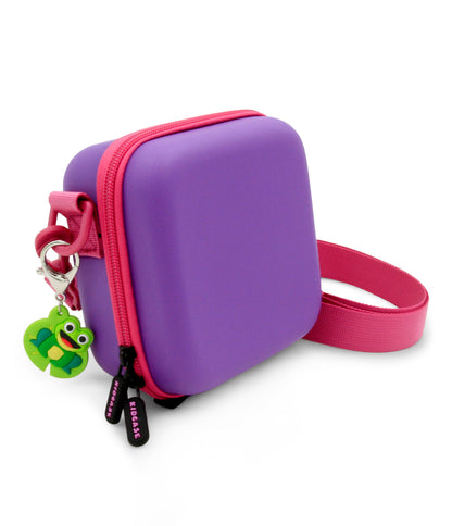 5.25" Hard Shell EVA Travel Case with Wrist Strap - Fits Accessories up to  4.5” X 4.5” X 2"