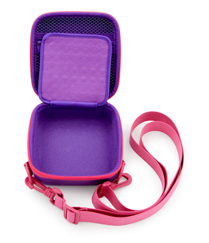 5.25" Hard Shell EVA Travel Case with Wrist Strap - Fits Accessories up to  4.5” X 4.5” X 2"