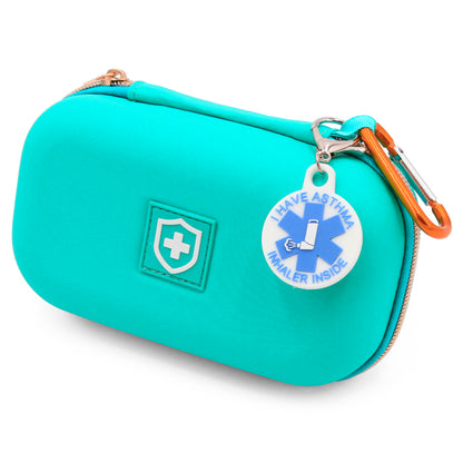 Insulated Travel Bag Case for Children and Adults Compatible with Inhalers, Epipens and Other Medical Devices- Includes Case Only with Mylar Lining