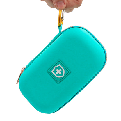 Insulated Travel Bag Case for Children and Adults Compatible with Inhalers, Epipens and Other Medical Devices- Includes Case Only with Mylar Lining