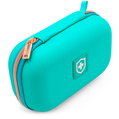 Insulated Travel Bag Case for Children and Adults Compatible with Inhalers, Epipens and Other Medical Devices- Includes Case Only with Mylar Lining